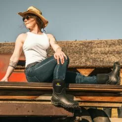 DRYCODE Bottes En Caoutchouc Pour Femmes, 5mm Néoprène Mid Calf Bottes De Pluie Avec Acier Shank, Waterproof Isolé Bottes De Chasse,Bottes De Travail Mud,Noir,Taille 5- 16 DRYCODE Bottes En Caoutchouc Pour Femmes, 5mm Néoprène Mid Calf Bottes De Pluie Avec Acier Shank, Waterproof Isolé Bottes De Chasse,Bottes De Travail Mud,Noir,Taille 5- -Des chaussures d'hiver Soldes Magasin 81JSG0Kf7SL. AC UL1500