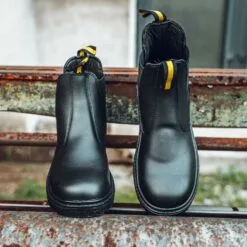 Bottes De Travail SHAMTCH Pour Hommes Bottes De Sécurité à Enfiler Résistantes Aux Toboggans étanches En Acier -Des chaussures d'hiver Soldes Magasin 81PoEUsAKL. AC UL1500