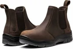 SL-Saint Composite/Acier Toe Chelsea Bottes De Travail Pour Hommes Mode Classique Cheville Construction Industrielle Isolé Sécurité Chaussures 6 Pouce Plein Grain Cuir Brun 13 SL-Saint Composite/Acier Toe Chelsea Bottes De Travail Pour Hommes Mode Classique Cheville Construction Industrielle Isolé Sécurité Chaussures 6 Pouce Plein Grain Cuir Brun -Des chaussures d'hiver Soldes Magasin 81QhMOh0CzL. AC UL1500