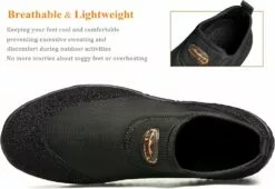 TENGTA Hommes De Néoprène Boue Bottes Léger Slip-on Jardin Chaussures Faible Court En Caoutchouc Pluie Bottes Pour Jardinage, Camping Et Yard Travail 12 TENGTA Hommes De Néoprène Boue Bottes Léger Slip-on Jardin Chaussures Faible Court En Caoutchouc Pluie Bottes Pour Jardinage, Camping Et Yard Travail -Des chaussures d'hiver Soldes Magasin 81RTRopdnL. AC UL1500