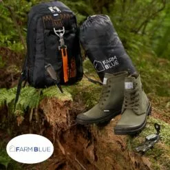 Farm Blue Bottes Ranger Hommes - High Top Chaussures De Randonnée Pour Hommes - Résistant à L'eau Toile Combat Bottes Avec Semelles Orthotiques - Tactique Chaussures Pour Casual, Travail, Ou Outdoor Wear 18 Farm Blue Bottes Ranger Hommes - High Top Chaussures De Randonnée Pour Hommes - Résistant à L'eau Toile Combat Bottes Avec Semelles Orthotiques - Tactique Chaussures Pour Casual, Travail, Ou Outdoor Wear -Des chaussures d'hiver Soldes Magasin 81cEXM32UfL. AC UL1500