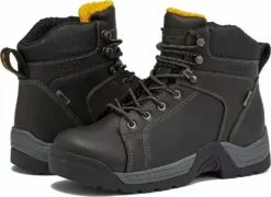 Bottes De Travail Imperméables En Cuir HI-TEC Pour Hommes, Bottes Pour Hommes Résistantes Aux Pointes De Construction à Bout Doux, 6 Pouces, Moyennes Ou Extra Larges ( Botas De Trabajo Para Hombre )