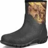 TENGTA Homme Mi-Veau Chaud Imperméable Imperméable Caoutchouc Botte Large Large Large Largeur Bottes De Travail De Boue D'Hiver Noir 11,5 -Des chaussures d'hiver Soldes Magasin 81jtZGOzrBL. AC UL1500