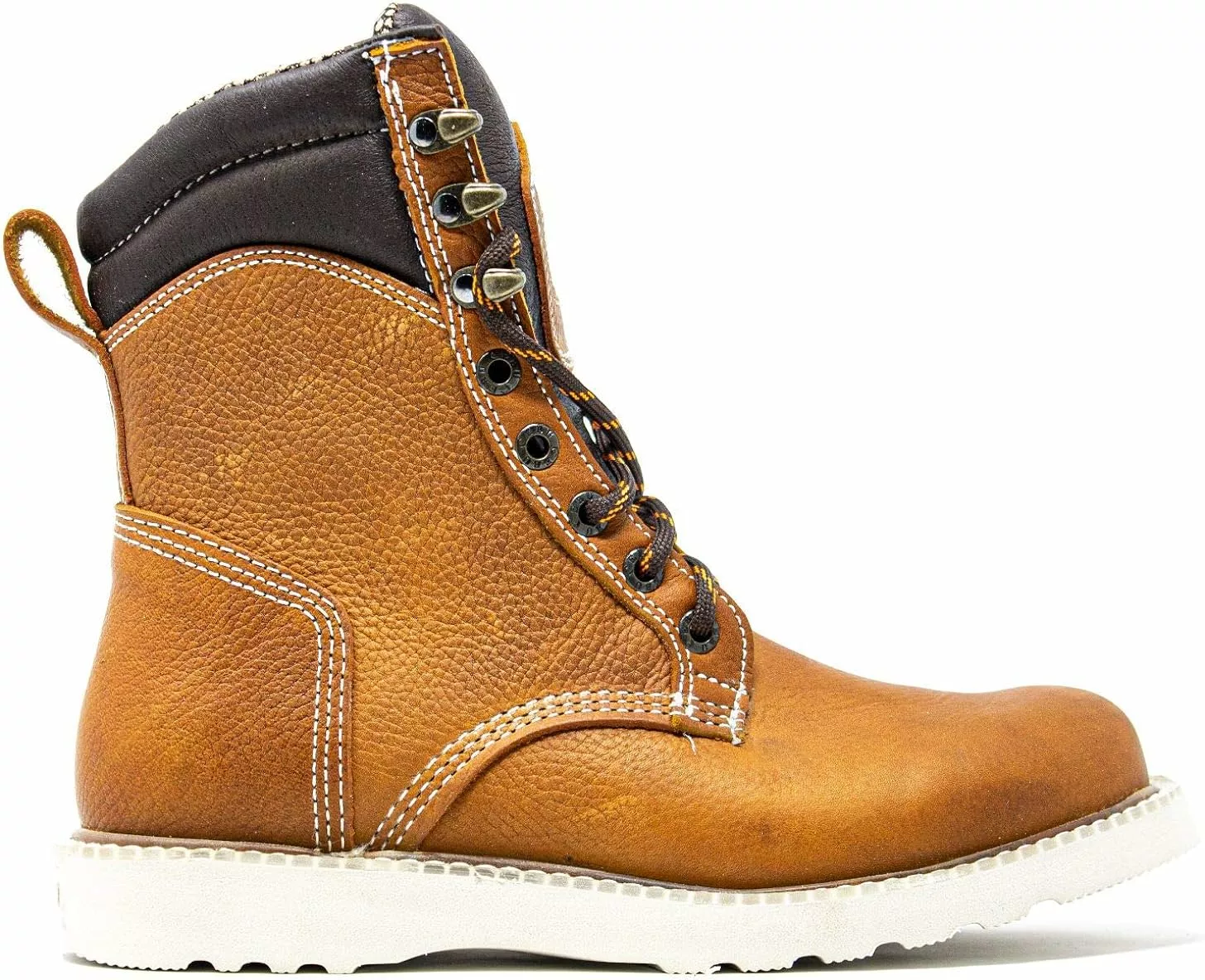 CEBU Soft Toe Wedge Sole Bottes De Travail Pour Hommes, Léger, Résistant à L'huile Et à L'acide, Pour Entrepôt, Utilitaires, Fabrication Et Plus, Avec Lacets 8" Lacer 300 5 CEBU Soft Toe Wedge Sole Bottes De Travail Pour Hommes, Léger, Résistant à L'huile Et à L'acide, Pour Entrepôt, Utilitaires, Fabrication Et Plus, Avec Lacets 8" Lacer 300 – Image 3