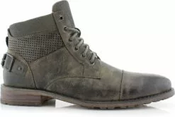 Polar Fox Classic Pour Hommes De Travail Décontracté Bottes De Combat De Moto