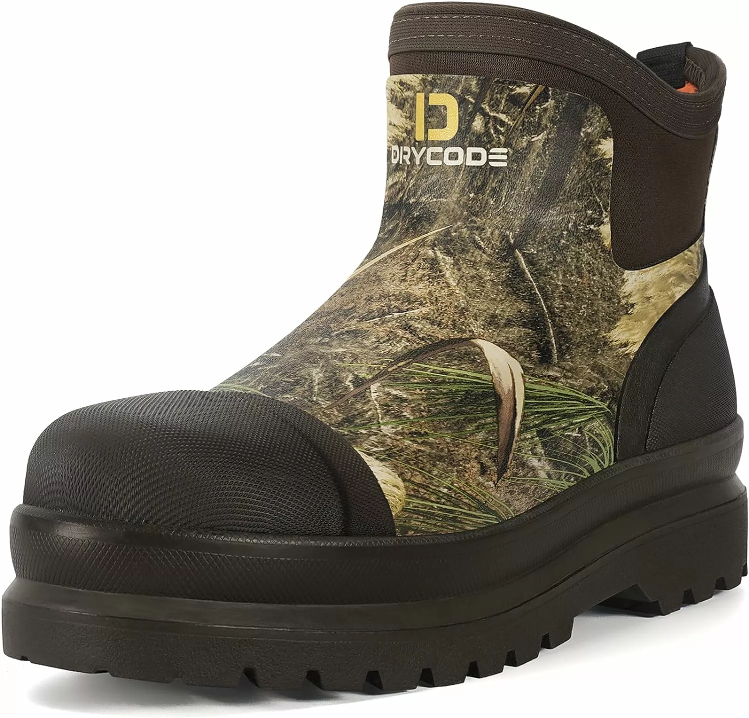DRYCODE Bottes De Jardin Hommes, Étanche Chelsea Bottes De Travail, Anlke Bottes De Pluie En Caoutchouc Pour Chasse Pêche Travail Agriculture En Plein Air, Taille 7-14 (Camo) 3 DRYCODE Bottes De Jardin Hommes, Étanche Chelsea Bottes De Travail, Anlke Bottes De Pluie En Caoutchouc Pour Chasse Pêche Travail Agriculture En Plein Air, Taille 7-14 (Camo)