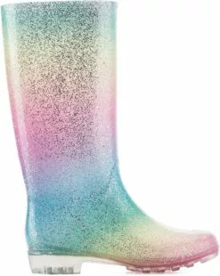 KomForme Bottes De Pluie Haute Imperméable Pour Femmes Glitter, Matte Et Gradient -Des chaussures d'hiver Soldes Magasin 81tE2O7lItL. AC UL1500