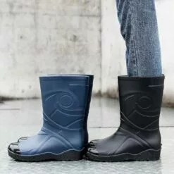 Bottes De Pluie YUHITYGZGS Pour Hommes, Bottes En Caoutchouc Mi-mollet Pêche Bottes De Boue De Travail Extérieur, Bottes De Jardin étanches Avec PVC Conception Unique, Chaussure D'eau à Glissement Durable Résistante Pour L'agriculture Jardinage Pêche -Des chaussures d'hiver Soldes Magasin 81uDu7xEF4L. AC UL1500