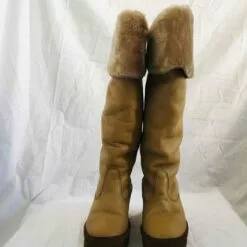 Bottes Compensées En Cuir- 37,5 / 38 -Des chaussures d'hiver Soldes Magasin 84ce3e33 bf2c 4795 8029 23e9af9906d0