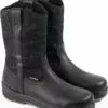 Bottes De Travail Imperméables Thoro-Flex Noir à Enfiler Thorogood Pour Hommes Et Femmes - En Cuir Pleine Fleur Avec Bout Composite Et Semelle Extérieure Résistante à L'huile Et à La Perforation