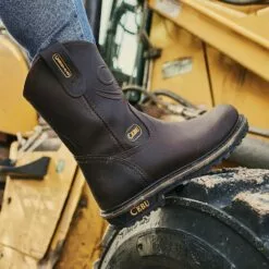 CEBU Bottes De Travail Pour Tracteur Hommes - 10 Pouces -Des chaussures d'hiver Soldes Magasin 91VLbbjLGgL. AC UL1500