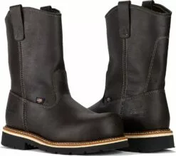 Orteil Thorogood Emperor 11 ” Bottes De Travail Composites Wellington Pour Hommes En Cuir Haut De Gamme Avec Boîte à Bout Large Et Semelle Extérieure à Talon Résistant Aux Glissades; EH Rated -Des chaussures d'hiver Soldes Magasin 91guyjZGqcS. AC UL1500