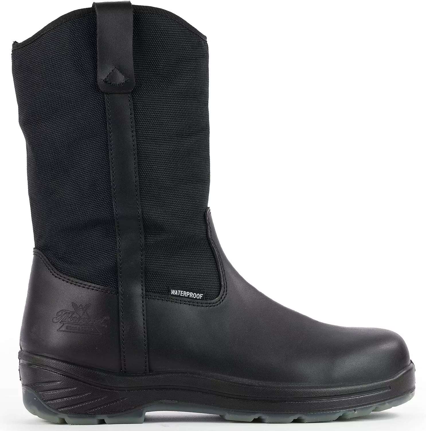 Thorogood Thoro-Flex 10” Noir De Sécurité Toe Bottes De Travail Pour Hommes Et Femmes - Fabriqué à Partir De Cuir Pleine-Grain Avec Composite Toe Et Slip-, Oil-et Puncture-Résistant Semelle 4 Thorogood Thoro-Flex 10” Noir De Sécurité Toe Bottes De Travail Pour Hommes Et Femmes - Fabriqué à Partir De Cuir Pleine-Grain Avec Composite Toe Et Slip-, Oil-et Puncture-Résistant Semelle – Image 2