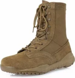 Bottes Militaires Pour Hommes Thowi, Bottes De Travail De Combat Tactique Coyote Brown Bottes Militaires Légères