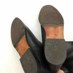 Bottes Cavalières En Cuir- 39 -Des chaussures d'hiver Soldes Magasin Bottes cavaliC3A8res en cuir 1