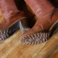 Bottes En Cuir- 35 / 35,5 10 Bottes En Cuir- 35 / 35,5 -Des chaussures d'hiver Soldes Magasin Bottes en cuir 1 1