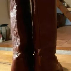 Bottes En Cuir- 35 / 35,5 11 Bottes En Cuir- 35 / 35,5 -Des chaussures d'hiver Soldes Magasin Bottes en cuir 2