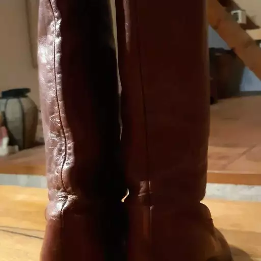 Bottes En Cuir- 35 / 35,5 6 Bottes En Cuir- 35 / 35,5 – Image 4