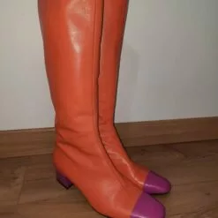 Bottes En Cuir Carel- 38,5 -Des chaussures d'hiver Soldes Magasin Bottes en cuir 4 1