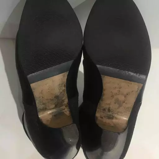 Bottes En Cuir Et Daim- 35,5 5 Bottes En Cuir Et Daim- 35,5 – Image 3