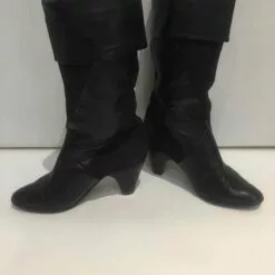 Bottes En Cuir Et Daim- 35,5 11 Bottes En Cuir Et Daim- 35,5 -Des chaussures d'hiver Soldes Magasin Bottes en cuir et daim 2 1