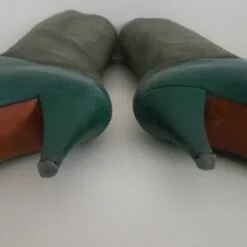 Bottes En Cuir Et Daim- 37 -Des chaussures d'hiver Soldes Magasin Bottes en cuir et daim 5