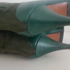 Bottes En Cuir Et Daim- 37 -Des chaussures d'hiver Soldes Magasin Bottes en cuir et daim 6