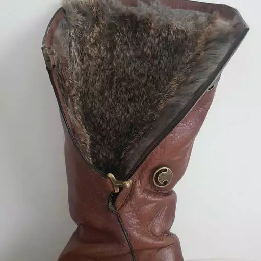 Bottes En Cuir Fourré- 37 7 Bottes En Cuir Fourré- 37 – Image 5