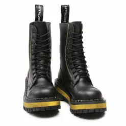 Bottes De Randonnée  Altercore 353 Vegan Black/Yellow -Des chaussures d'hiver Soldes Magasin bottes de randonnee altercore 353 vegan black yellow 4