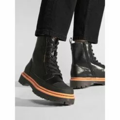 Bottes De Randonnée Bagatt D31-A4P3B-5959-1033 Black/Orange -Des chaussures d'hiver Soldes Magasin bottes de randonnee bagatt d31 a4p3b 5959 1033 black orange 5