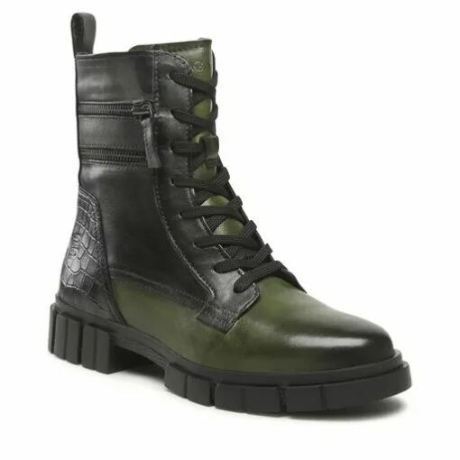 Bottes De Randonnée Bagatt D31-A9634-4141 Dark Green/Multicolor 7181 -Des chaussures d'hiver Soldes Magasin bottes de randonnee bagatt d31 a9634 4141 dark green multicolor 7181
