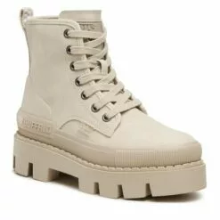 Bottes De Randonnée Buffalo Raven Laceup Hi 1630803 Cream