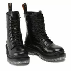 Bottes De Randonnée  Charles Rona Black -Des chaussures d'hiver Soldes Magasin bottes de randonnee charles rona black 4