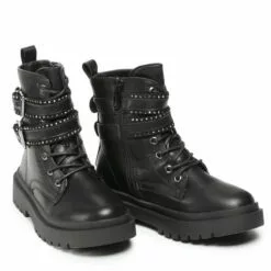 Bottes De Randonnée  DeeZee CS5592-09 Black -Des chaussures d'hiver Soldes Magasin bottes de randonnee deezee cs5592 09 black 5