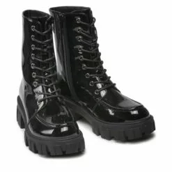 Bottes De Randonnée DeeZee WS5585-07 Black -Des chaussures d'hiver Soldes Magasin bottes de randonnee deezee ws5585 07 black 4