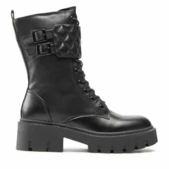 Bottes De Randonnée Guess Sery FL7SER LEA10 BLACK -Des chaussures d'hiver Soldes Magasin bottes de randonnee guess sery fl7ser lea10 black 1
