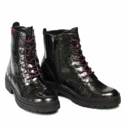 Bottes De Randonnée Jana 8-25222-27 Graphite Croco 290 -Des chaussures d'hiver Soldes Magasin bottes de randonnee jana 8 25222 27 graphite croco 290 4