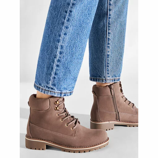 Bottes De Randonnée Jenny Fairy WS722-28G Brown 1 8 Bottes De Randonnée Jenny Fairy WS722-28G Brown 1 – Image 6