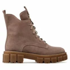 Bottes De Randonnée Karino 4388/008-P Ciemny Beż/Welur -Des chaussures d'hiver Soldes Magasin bottes de randonnee karino 4388 008 p ciemny bez welur 1