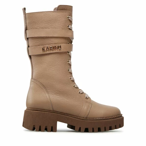 Bottes De Randonnée Karino 4450/022-F Beż/Lico 4 Bottes De Randonnée Karino 4450/022-F Beż/Lico – Image 2