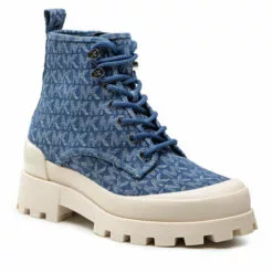 MICHAEL Michael Kors Bottes De Randonnée MICHAEL KORS KIDS Payton Bootie 40S2BEFE6Y Denim