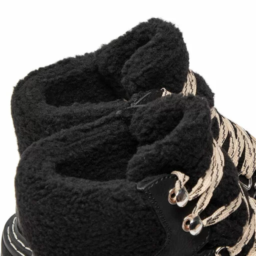 Bottes De Randonnée ONLY Shoes Onlbeth-5 Pu Fur Lace Up Boot 15271997 Black 7 Bottes De Randonnée ONLY Shoes Onlbeth-5 Pu Fur Lace Up Boot 15271997 Black – Image 5