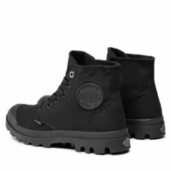 Bottes De Randonnée  Palladium Mono Chrome 73089-001-M Black -Des chaussures d'hiver Soldes Magasin bottes de randonnee palladium mono chrome 73089 001 m black 2