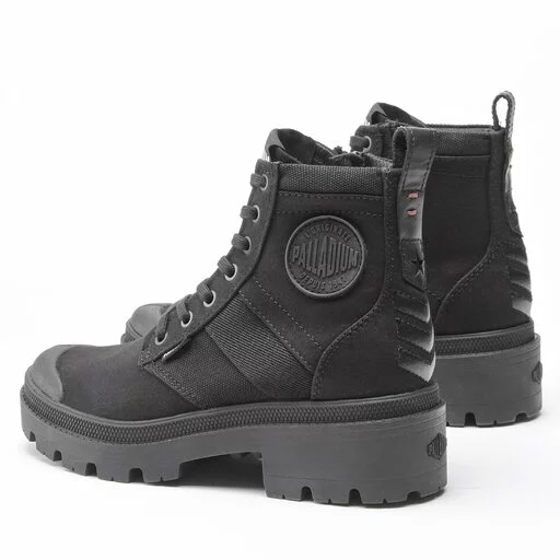 Bottes De Randonnée Palladium Pallabase Hi Army 98582-008-M Black 5 Bottes De Randonnée Palladium Pallabase Hi Army 98582-008-M Black – Image 3