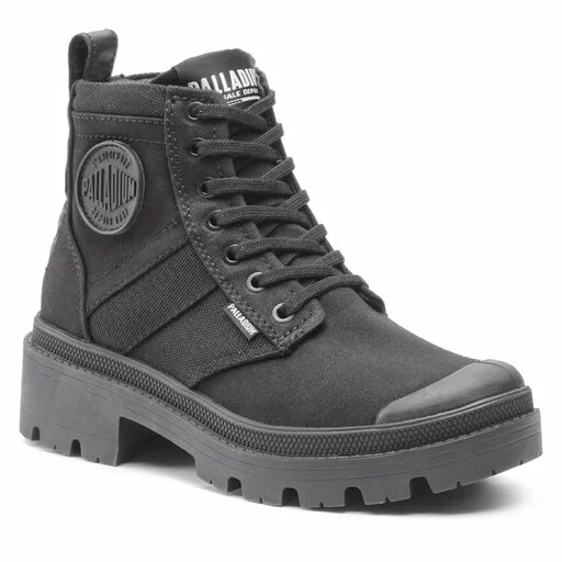 Bottes De Randonnée Palladium Pallabase Hi Army 98582-008-M Black 3 Bottes De Randonnée Palladium Pallabase Hi Army 98582-008-M Black