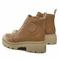 Bottes De Randonnée Palladium Pallabase Leather 96905-252-M Dear Brown -Des chaussures d'hiver Soldes Magasin bottes de randonnee palladium pallabase leather 96905 252 m dear brown 2