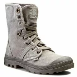 Bottes De Randonnée  Palladium Pallabrouse Baggy 92478-066-M Titanium/Hi Rise -Des chaussures d'hiver Soldes Magasin bottes de randonnee palladium pallabrouse baggy 92478 066 m titanium hi rise 2