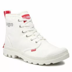 Bottes De Randonnée Palladium Pampa Hi Dare 76258-116-M Star White1