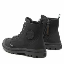 Bottes De Randonnée Palladium Pampa Hi Zip 96440-008-M Black -Des chaussures d'hiver Soldes Magasin bottes de randonnee palladium pampa hi zip 96440 008 m black 2