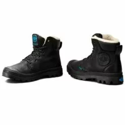 Bottes De Randonnée Palladium Pampa Sport Cuff WPS 72992-001-M Black -Des chaussures d'hiver Soldes Magasin bottes de randonnee palladium pampa sport cuff wps 72992 001 m black 1